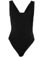 Josh Goot Sleeveless Bodysuit, Women's, Size: Small, Black, Viscose
