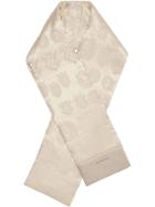 Burberry Archive Shield Silk Jacquard Puffer Scarf - Neutrals