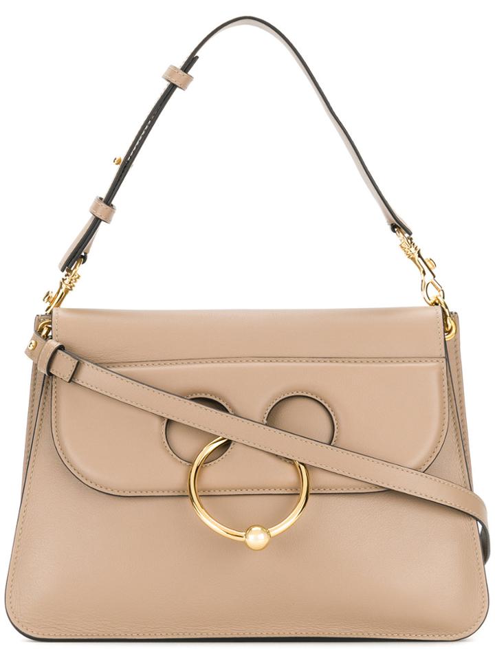 Jw Anderson Medium Pierce Tote Bag - Nude & Neutrals