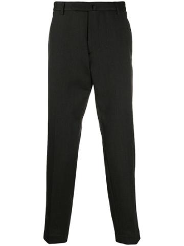 Dell'oglio Tapered Wool Trousers - Green