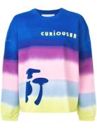 Mira Mikati Tie-dye Sweatshirt - Blue