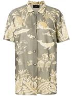 Alanui Woven Pattern Shirt - Green