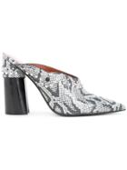 3.1 Phillip Lim Patsy Mules - White
