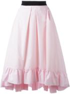 Vivetta Midi Full Skirt, Size: 40, Pink/purple, Cotton/acetate/cupro