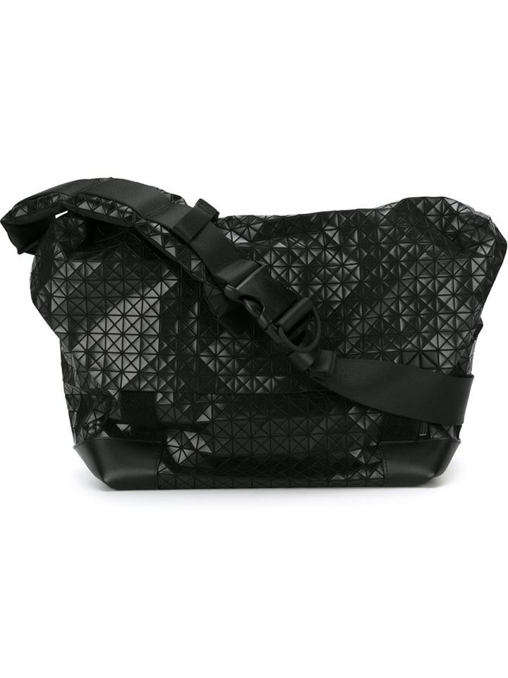 Bao Bao Issey Miyake Mens Rider Satchel, Women's, Black, Pvc