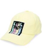 Karl Lagerfeld Karlifornia Baseball Cap - Yellow