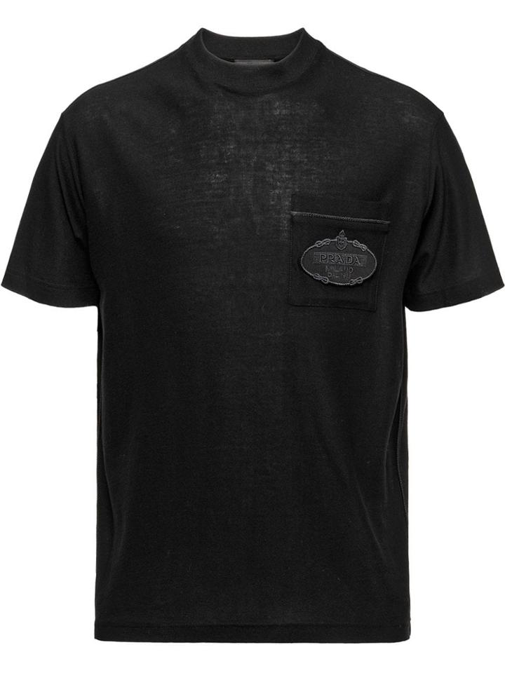 Prada Cotton Jersey T-shirt - Black