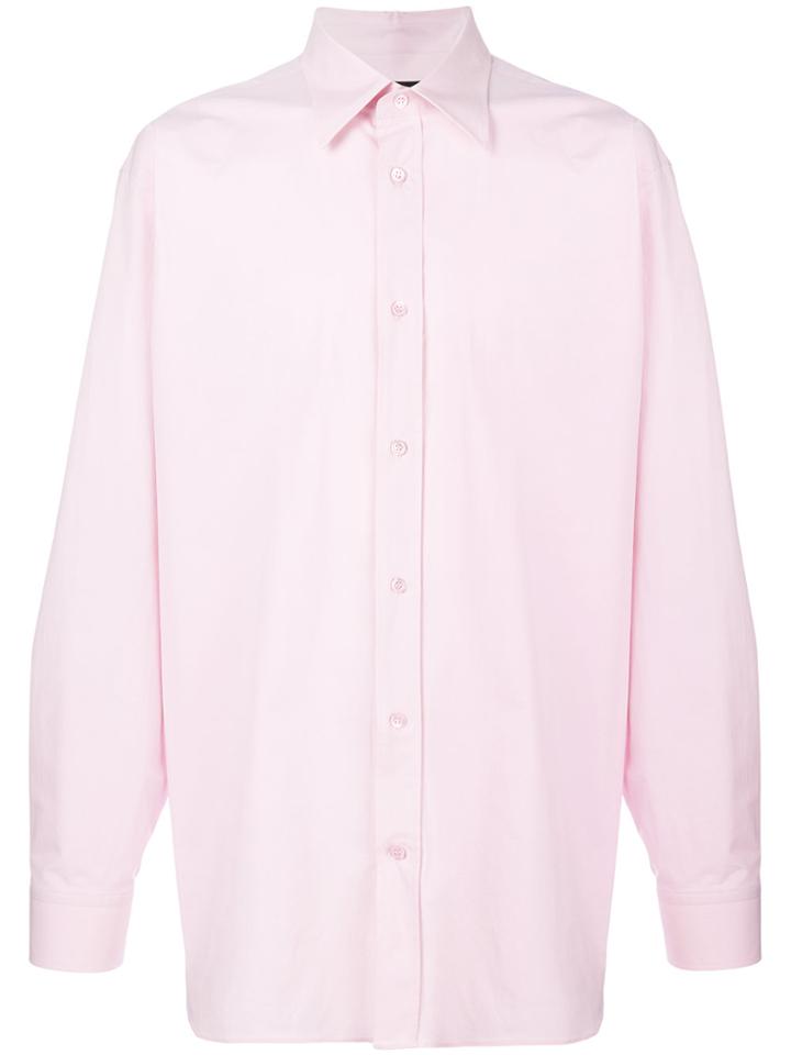 Raf Simons Classic Plain Shirt - Pink & Purple