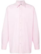 Raf Simons Classic Plain Shirt - Pink & Purple