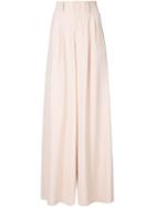 Alice+olivia Eloise Trousers, Women's, Size: 4, Pink/purple, Polyester
