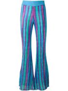 La Perla Free Spirit Flared Trousers - Multicolour