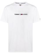 Tommy Jeans Front Logo T-shirt - White