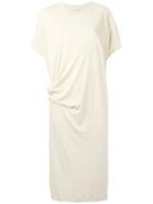 By Malene Birger - Ullin T-shirt Dress - Women - Tencel - Xs, Women's, Nude/neutrals, Tencel