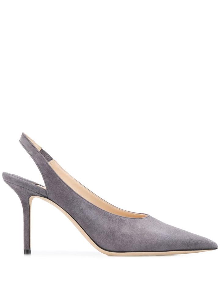 Jimmy Choo Ivy 85 Pumps - Grey