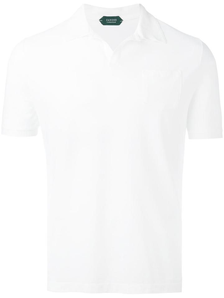 Zanone - Classic Polo Shirt - Men - Cotton - 54, White, Cotton