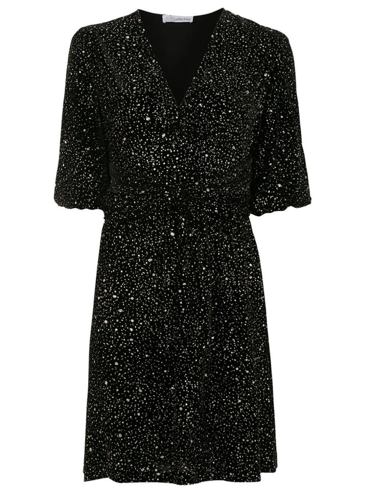 Nk Printed Dress - Black