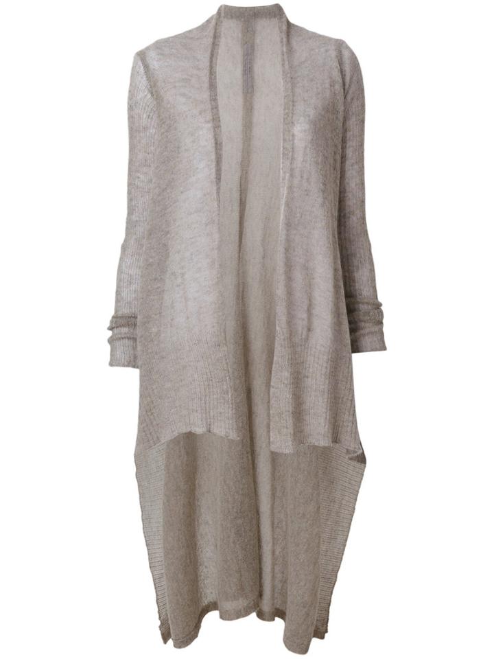 Rick Owens - Long Wrap - Women - Polyamide/alpaca - M, Grey, Polyamide/alpaca