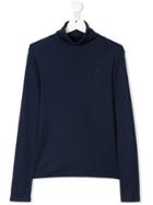Ralph Lauren Kids Teen Roll Neck Top - Blue