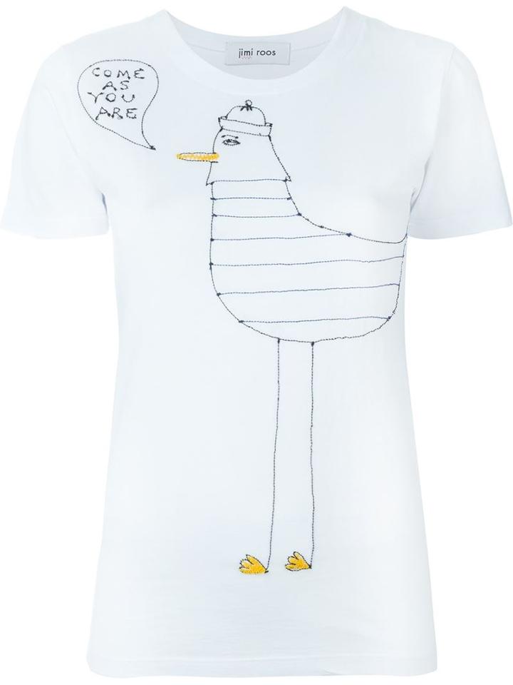 Jimi Roos Seagull Embroidery T-shirt