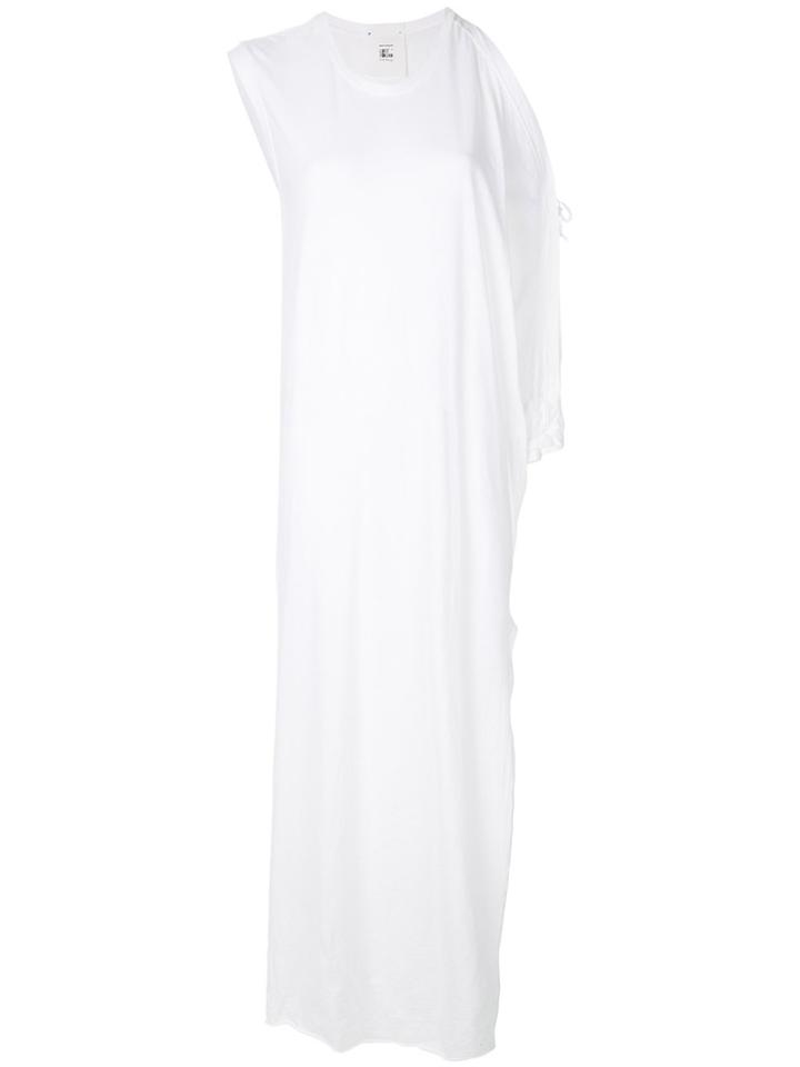 Lost & Found Ria Dunn Long Asymmetric Dress - White