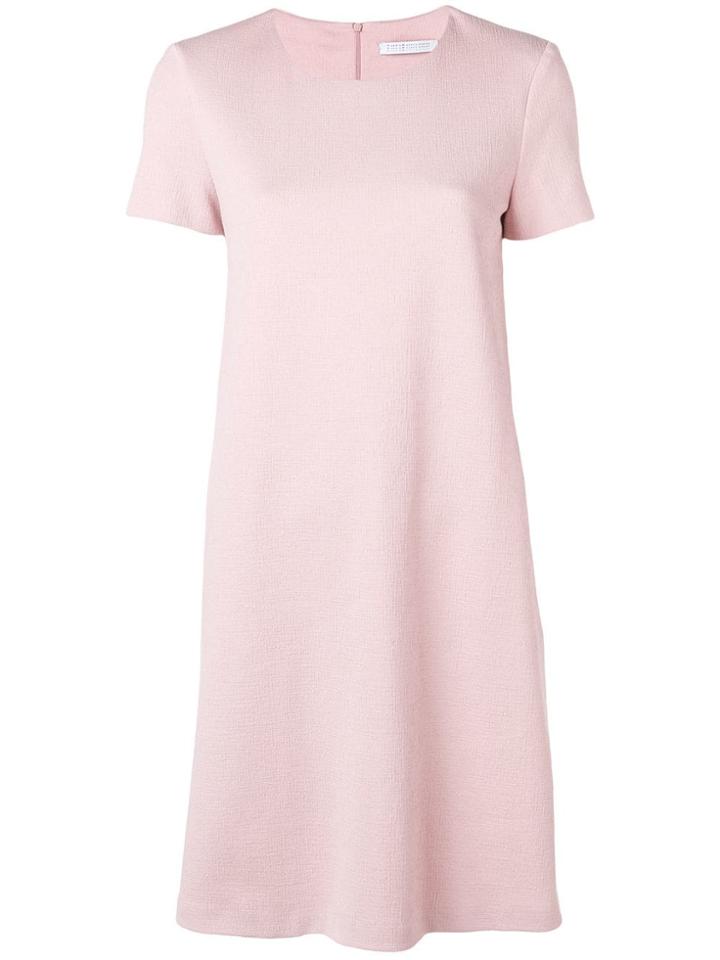 Harris Wharf London Midi Shift Dress - Pink