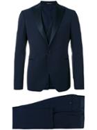 Tagliatore - Pointed Lapels Two-piece Suit - Men - Spandex/elastane/cupro/virgin Wool - 52, Blue, Spandex/elastane/cupro/virgin Wool