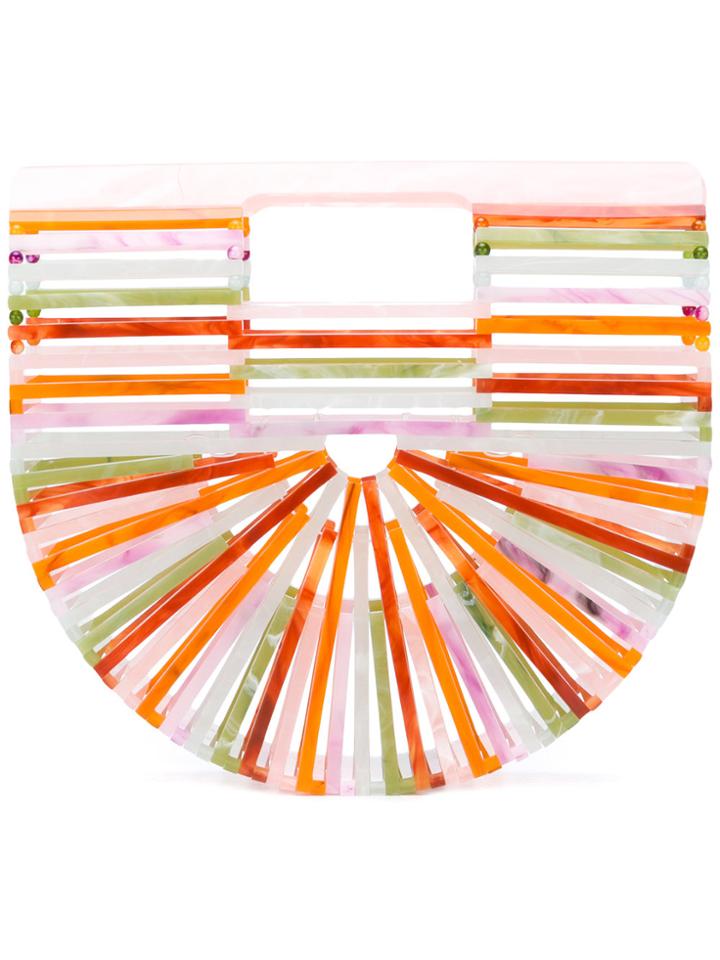 Cult Gaia Striped Clutch Bag - Multicolour
