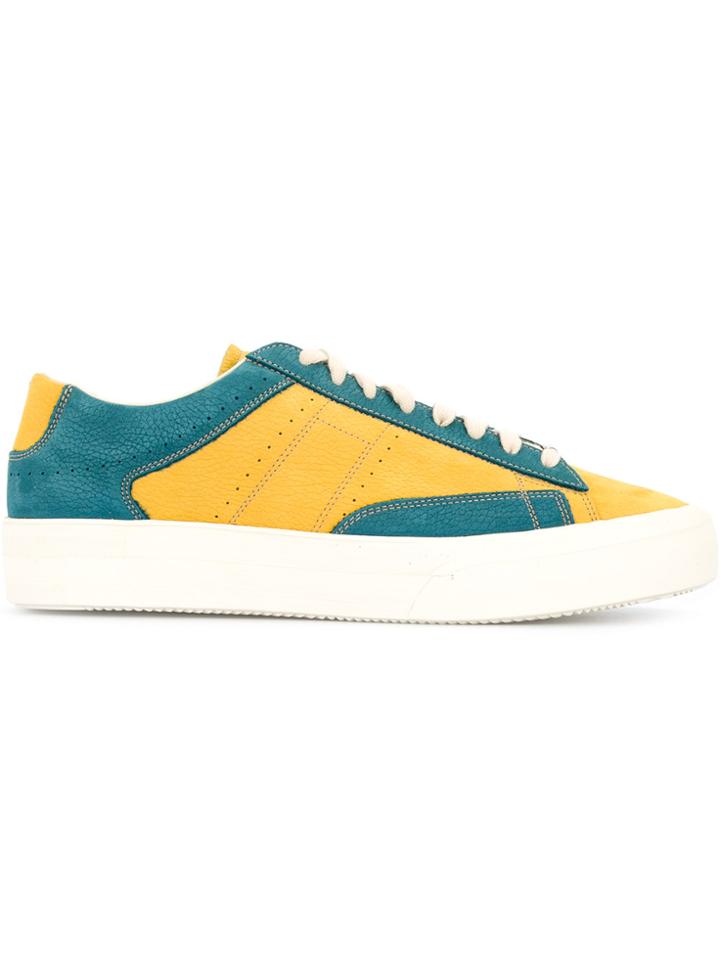 Maison Margiela Colour Block Sneakers - Yellow & Orange