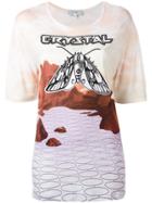 Carven 'crystal' T-shirt - Pink & Purple