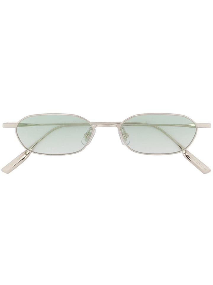 Gentle Monster Almond Glasses - Silver