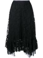 See By Chloé Biased Midi Skirt - Black