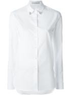 Ermanno Scervino Embellished Shirt, Women's, Size: 42, White, Cotton