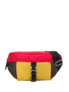 Marni Colour Block Belt Bag - Red