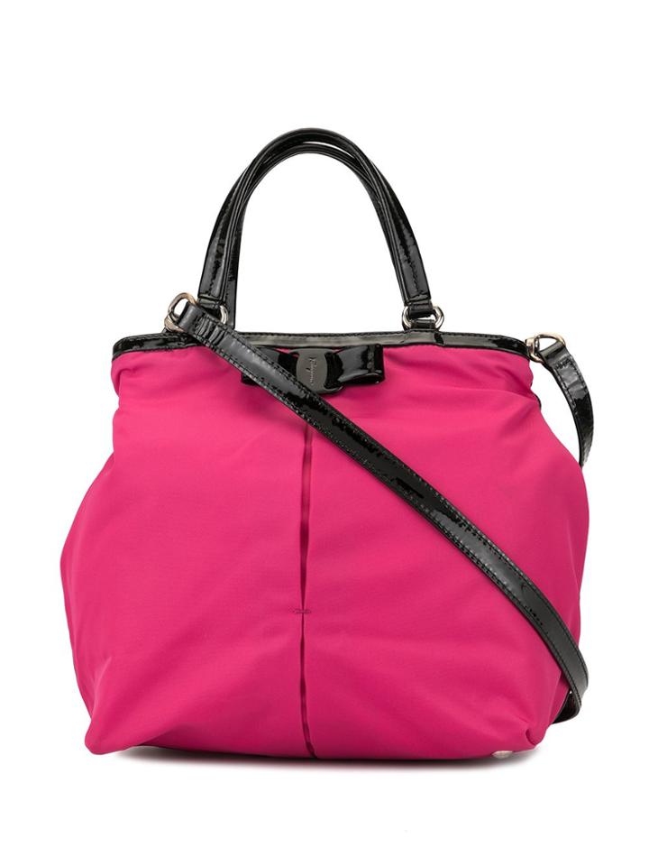 Salvatore Ferragamo Pre-owned Vara Bow 2way Bag - Pink