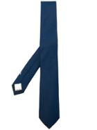 Valentino Vltn Embroidered Tie - Blue