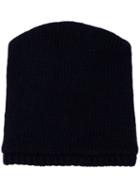 Yohji Yamamoto Reversible Beanie Hat - Blue