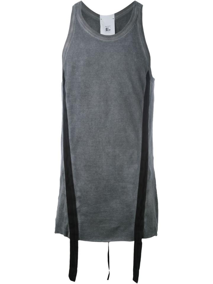 Lost & Found Rooms Fitted Tank Top, Men's, Size: Small, Black, Cotton