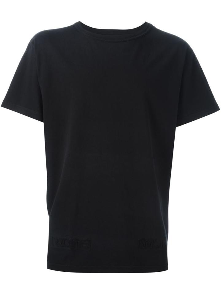 Off-white Embroidered Logo T-shirt