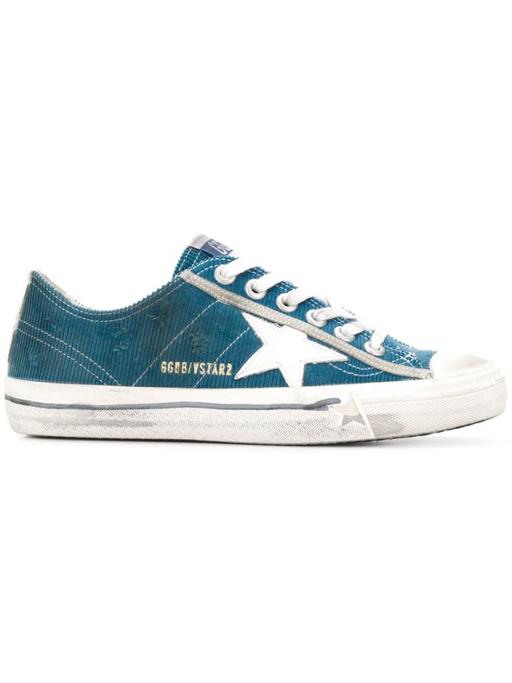 Golden Goose Deluxe Brand V-star Sneakers - Blue