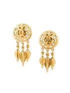 Chanel Pre-owned Fringe Clip-on Earrings - Metallic