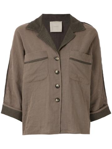Framed Camisa Mumbai Framed - Brown