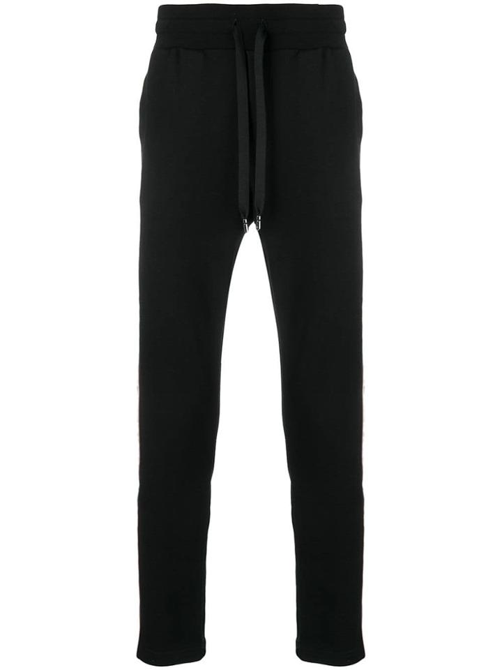 Dolce & Gabbana Track Style Trousers - Black
