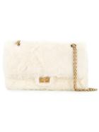 Chanel Vintage 2.55 Double Flap Bag - White