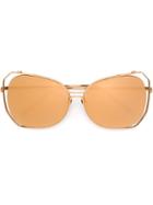 Linda Farrow '399' Sunglasses