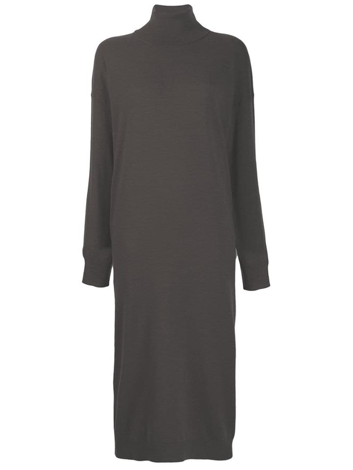 Dsquared2 Maxi Knitted Dress - Grey