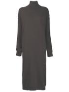 Dsquared2 Maxi Knitted Dress - Grey