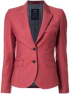 Loveless Tailored Blazer, Women's, Size: 34, Red, Polyester