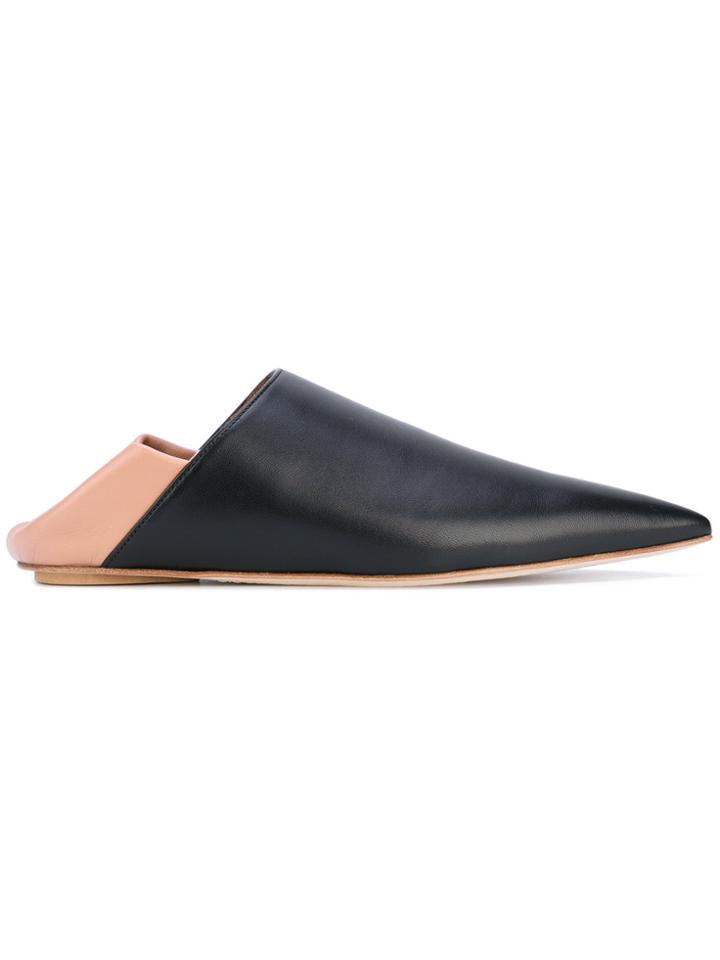 Marni Rising Sabot Sipper Mules - Black