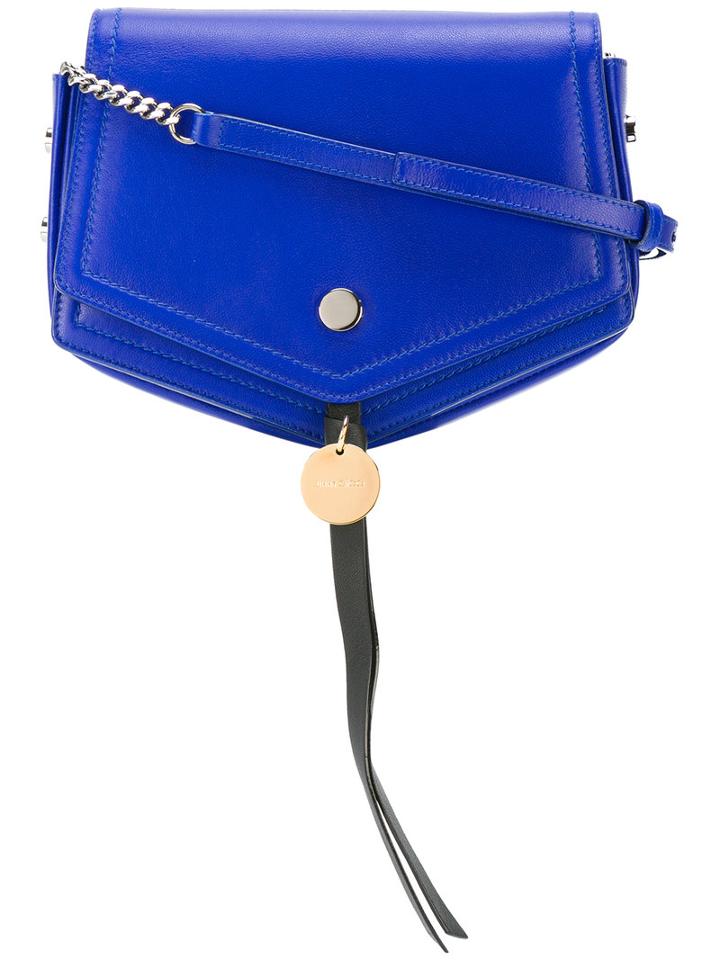 Jimmy Choo 'arrow' Shoulder Bag, Women's, Blue, Calf Leather