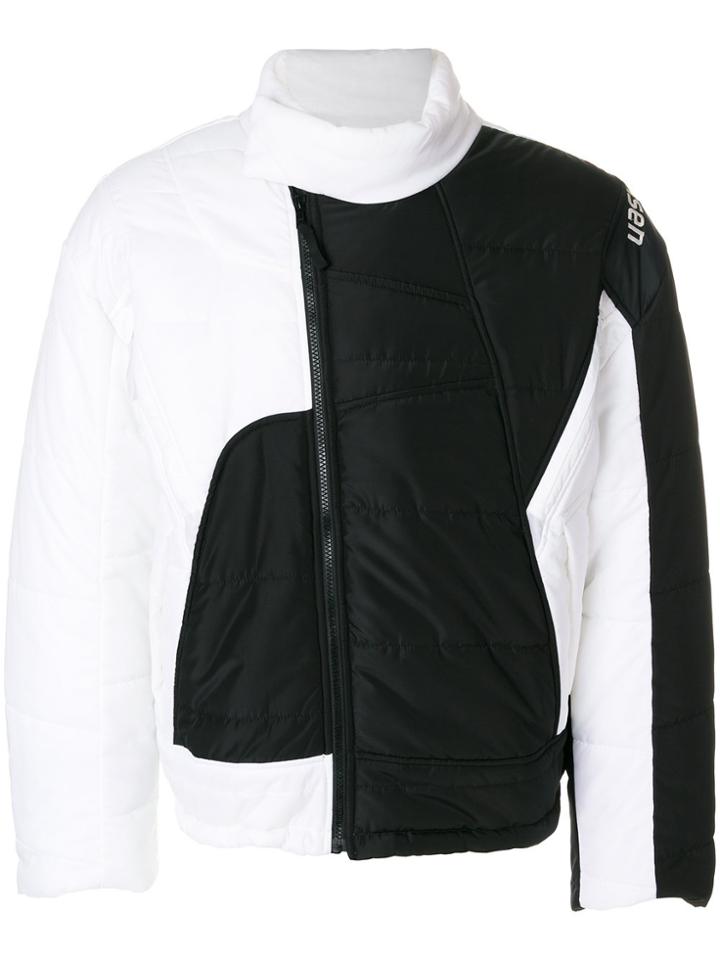 Gmbh Padded Biker Jacket - White